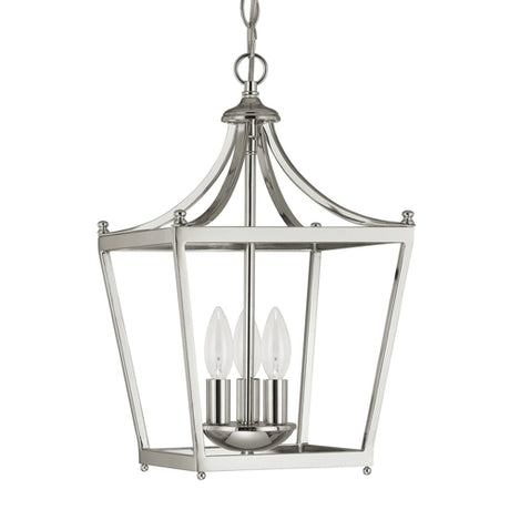 Capital Lighting 4036PN Stanton Entrance / Foyer Pendant - Polished Nickel