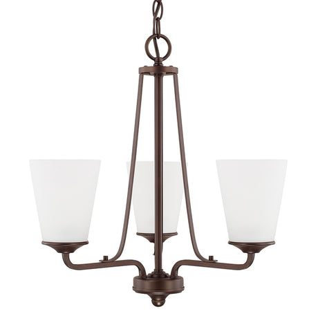 Capital Lighting 414131BZ331 Braylon Mini Chandelier - Bronze