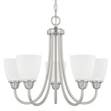 Capital Lighting 415151BN337 Trenton Mini Chandelier - Brushed Nickel