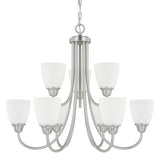 Capital Lighting 415191BN337 Trenton Mid Sized Chandelier - Brushed Nickel