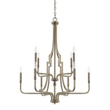 Capital Lighting 419391AD Dawson Mid Sized Chandelier - Aged Brass