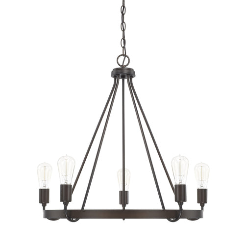 Capital Lighting 420061BZ Mid Sized Chandelier - Bronze