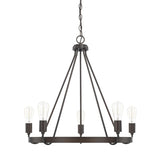 Capital Lighting 420061BZ Mid Sized Chandelier - Bronze