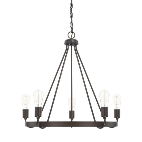 Capital Lighting 420061BZ Mid Sized Chandelier - Bronze