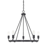 Capital Lighting 420061MB Mid Sized Chandelier - Matte Black