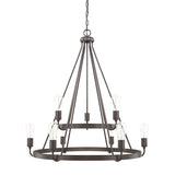 Capital Lighting 420091BZ HomePlace Mid Sized Chandelier - Bronze