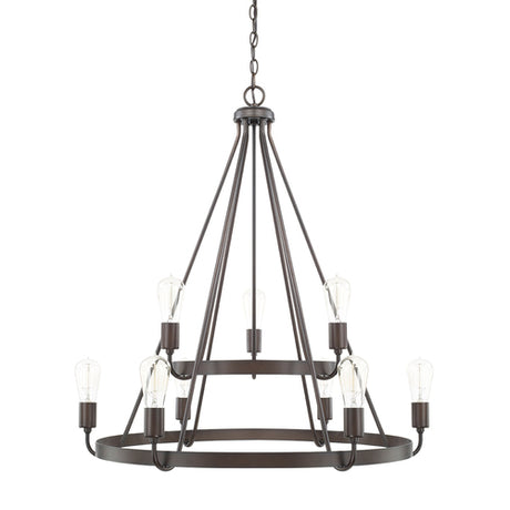 Capital Lighting 420091BZ HomePlace Mid Sized Chandelier - Bronze