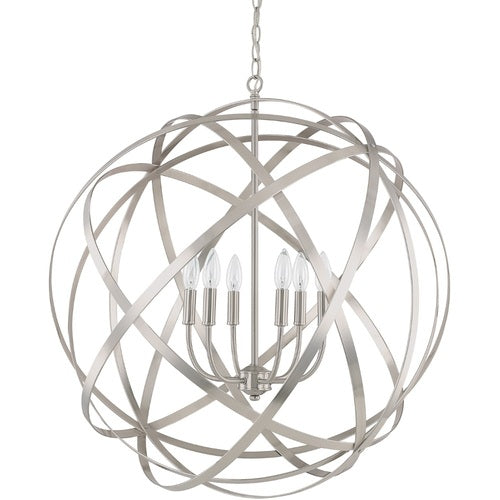 Capital Lighting 4236BN Axis Entrance / Foyer Pendant - Brushed Nickel