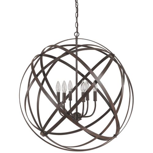 Capital Lighting 4236RS Axis Entrance / Foyer Pendant - Russet