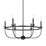 Capital Lighting 425161MB Rylann Mid Sized Chandelier - Matte Black