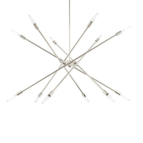 Capital Lighting 425601PN Mid Sized Chandelier - Polished Nickel