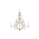 Capital Lighting 427801WW Serena Large Foyer Chandelier - Winter White