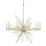 Capital Lighting 428201WG Adira Large Foyer Chandelier - Winter Gold