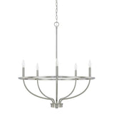 Capital Lighting 428551BN Greyson Mid Sized Chandelier - Brushed Nickel