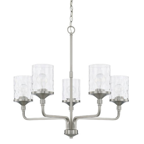 Capital Lighting 428851BN451 Colton Mid Sized Chandelier - Brushed Nickel