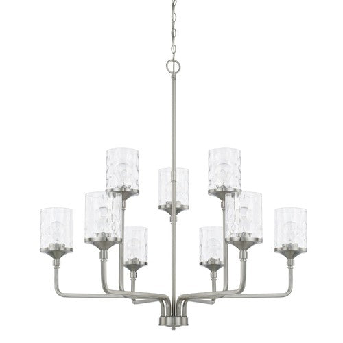 Capital Lighting 428891BN451 Colton Large Foyer Chandelier - Brushed Nickel