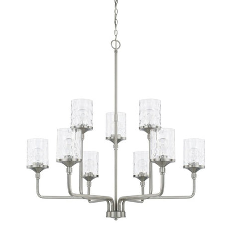 Capital Lighting 428891BN451 Colton Large Foyer Chandelier - Brushed Nickel
