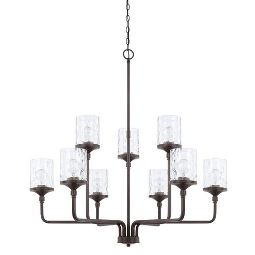 Capital Lighting 428891BZ451 Colton Large Foyer Chandelier - Bronze