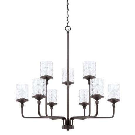 Capital Lighting 428891BZ451 Colton Large Foyer Chandelier - Bronze