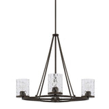 Capital Lighting 428941UB452 Collier Mid Sized Chandelier - Urban Brown