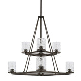 Capital Lighting 428981UB452 Collier Large Foyer Chandelier - Urban Brown