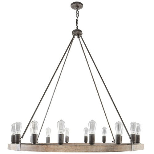 Capital Lighting 430501UW Large Foyer Chandelier - Urban Wash