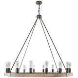 Capital Lighting 430501UW Large Foyer Chandelier - Urban Wash