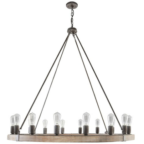 Capital Lighting 430501UW Large Foyer Chandelier - Urban Wash