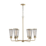 Capital Lighting 432361AD Abbott Mid Sized Chandelier - Aged Brass