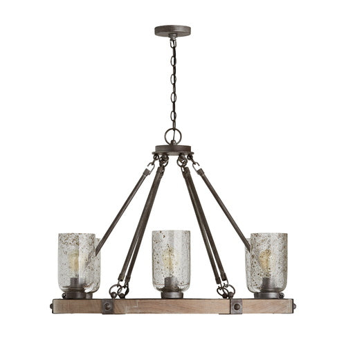 Capital Lighting 434961UW482 Nolan Large Foyer Chandelier - Urban Wash