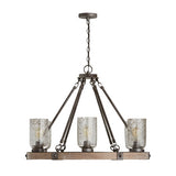 Capital Lighting 434961UW482 Nolan Large Foyer Chandelier - Urban Wash