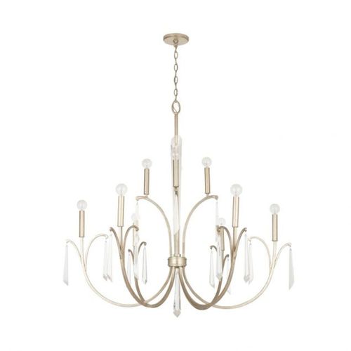 Capital Lighting 437001WG Gwyneth Large Foyer Chandelier - Winter Gold