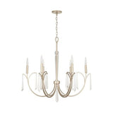 Capital Lighting 437061WG Gwyneth Mid Sized Chandelier - Winter Gold