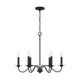 Capital Lighting 437261BI Vincent Mid Sized Chandelier - Black Iron