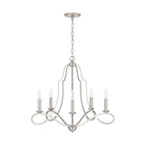 Capital Lighting 439551BN Cameron Mid Sized Chandelier - Brushed Nickel