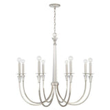 Capital Lighting 441881PN Laurent Large Foyer Chandelier - Polished Nickel