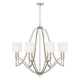 Capital Lighting 442381AS701 Sylvia Large Foyer Chandelier - Antique Silver