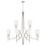 Capital Lighting 442601PN701 Abbie Large Foyer Chandelier - Polished Nickel