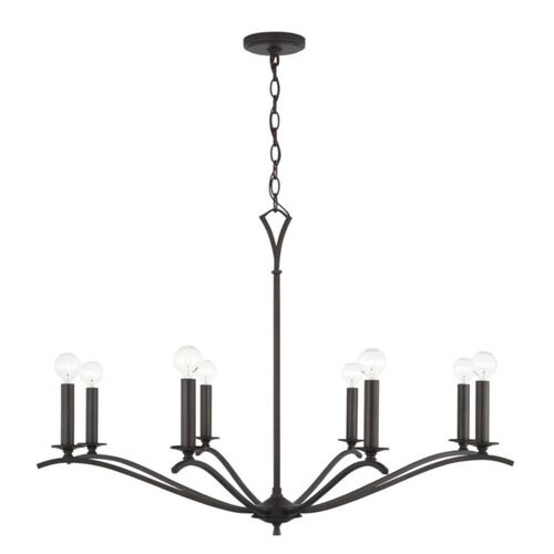 Capital Lighting 442881OB Jaymes Large Foyer Chandelier - Old Bronze