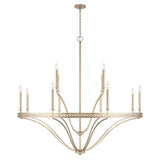 Capital Lighting 443101WG Isabella Large Foyer Chandelier - Winter Gold