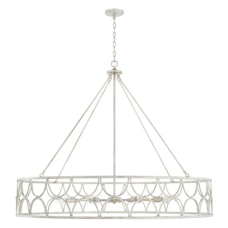 Capital Lighting 443381WW Ricci Large Foyer Chandelier - Winter White