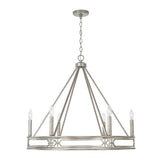 Capital Lighting 443461AS Merrick Mid Sized Chandelier - Antique Silver