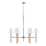 Capital Lighting 447261MA705 Tulum Large Foyer Chandelier - Matte Brass