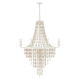 Capital Lighting 447782OW Carissa Large Foyer Chandelier - Organic White