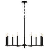 Capital Lighting 448691MB Portman Mid Sized Chandelier - Matte Black