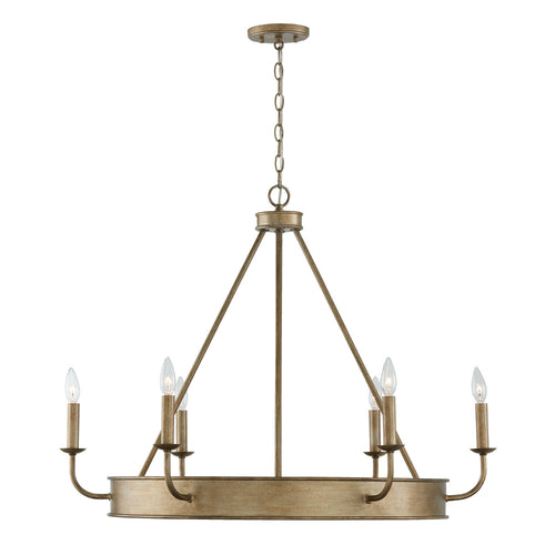 Capital Lighting 449261ML Nole Large Foyer Chandelier - Mystic Luster