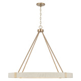 Capital Lighting 449881MA Delaney Large Foyer Chandelier - Matte Brass