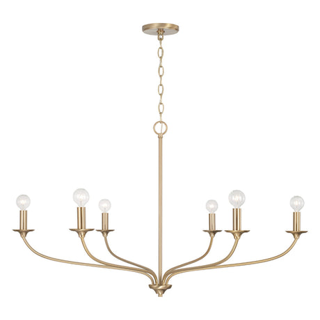 Capital Lighting 449961MA Dolan Large Foyer Chandelier - Matte Brass