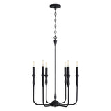 Capital Lighting 450361XK Paloma Mini Chandelier - Textured Black