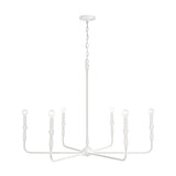 Capital Lighting 450362XW Paloma Large Foyer Chandelier - Textured White